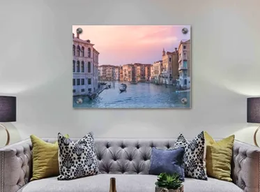 Travel photo printed as wall art