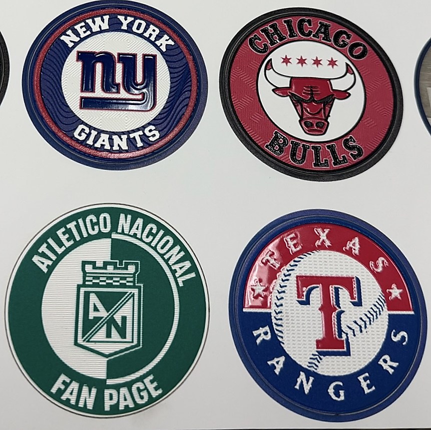 Custom 3-D UV patch