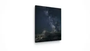 Photo sublimated into an aluminium metal print panel
