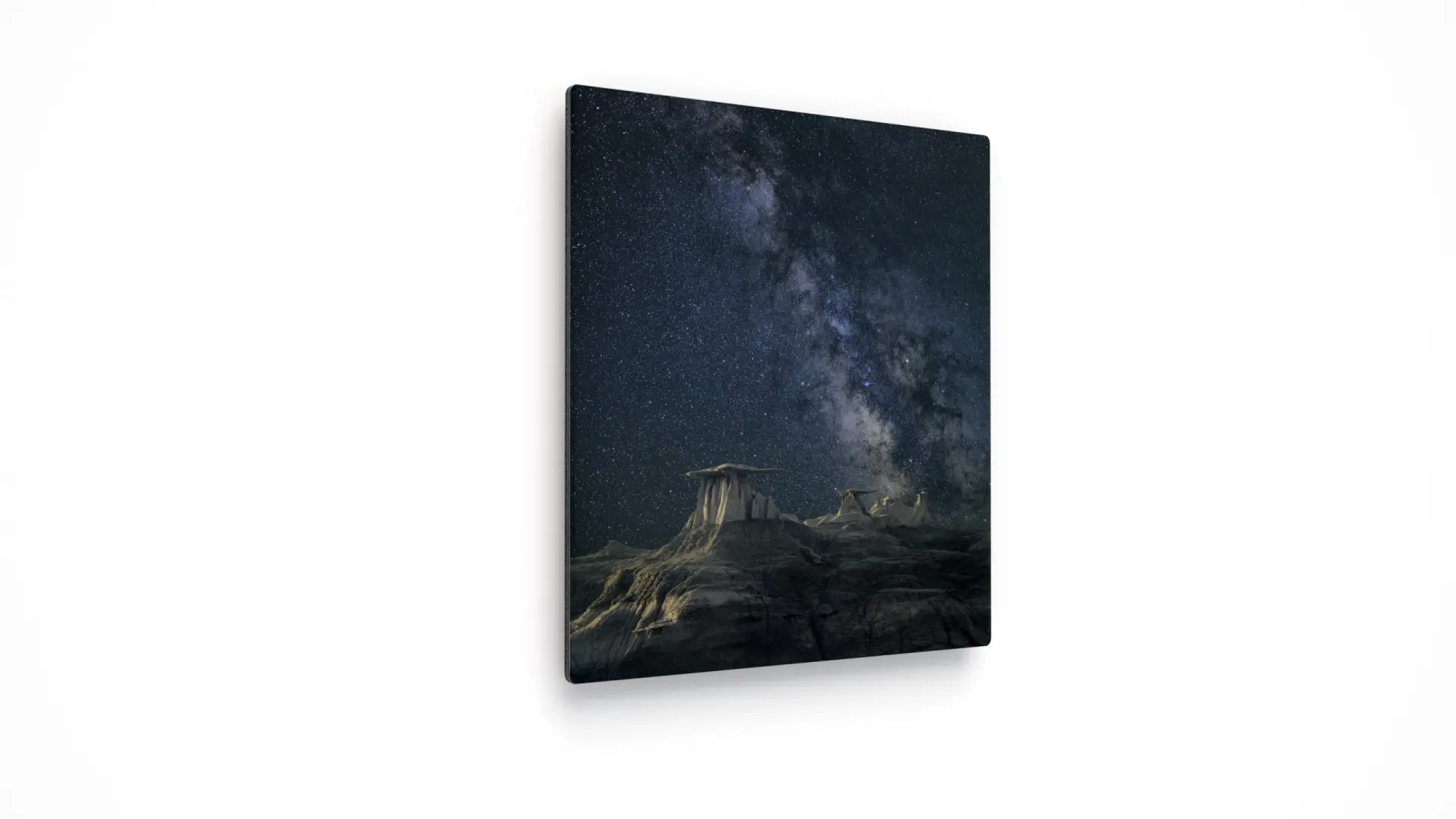 Photo sublimated into an aluminium metal print panel